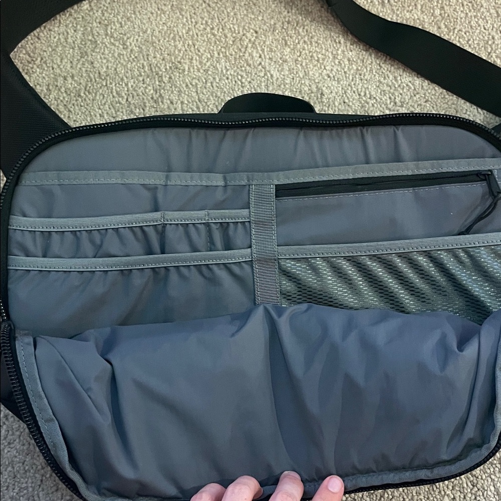 Stylish Gray Laptop Bag for Men - Picture 14 of 14